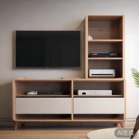 家居风格定电视柜空调内嵌