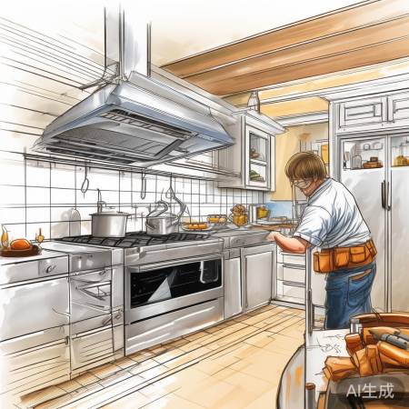 光芒油烟机极速维保梳理#油烟机安装费用揭秘：避免隐形收费陷阱
