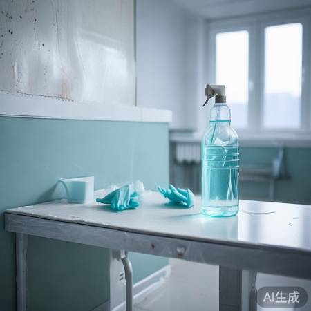 消毒后，保持清洁