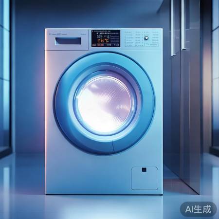 云米洗衣机服务电话解释，壁挂洗衣机线遮丑设计，打造家居美观新体验