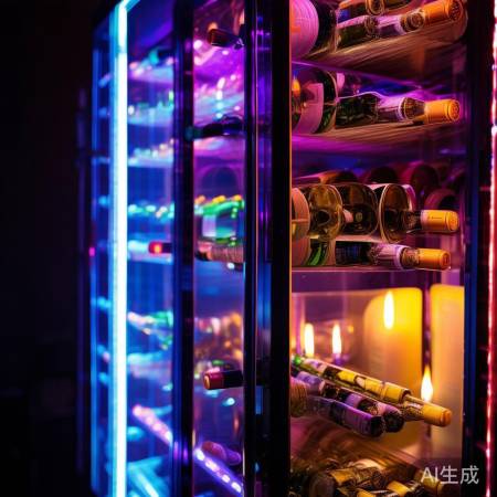 酒柜照明，浪漫璀璨
