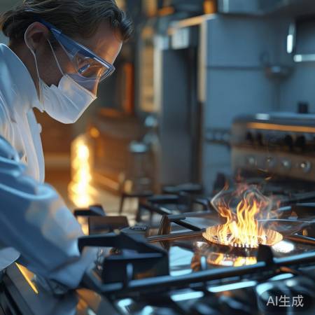 检查燃气燃烧状态