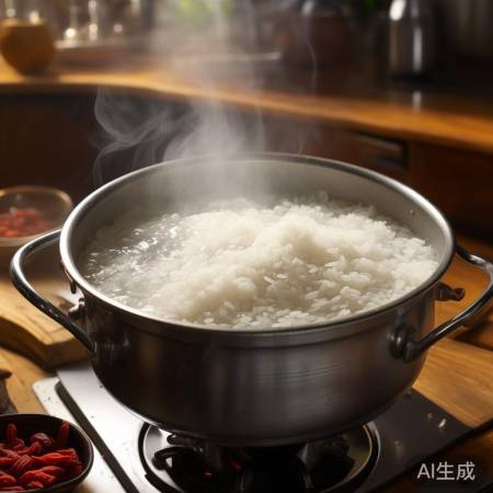 煮粥小贴士：小火慢炖加食材