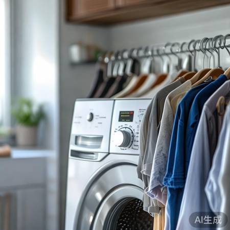 选择洗衣程序，按说明操作。