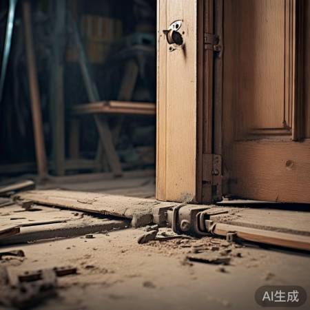 门轴铰链磨损修复法