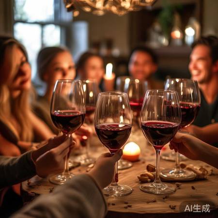 品红酒，悦心情，共享快乐