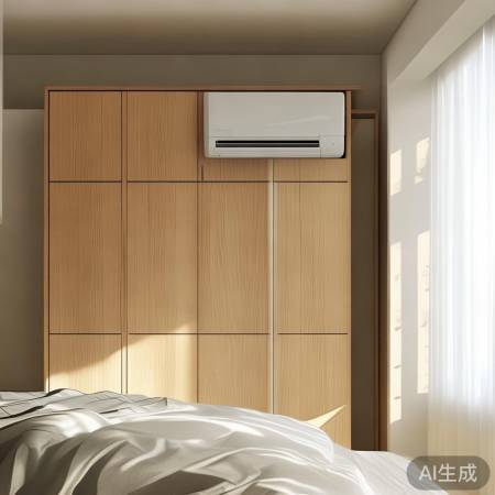 合理布局，衣柜空调兼顾美观