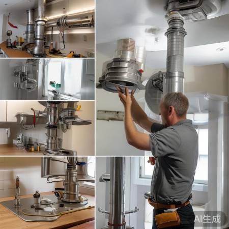 美的油烟机快速维护服务科普←吸油烟机烟筒能否冲上去？使用技巧大揭秘