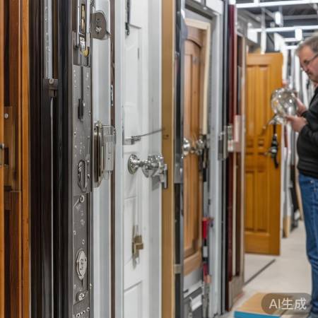 选购防盗门真伪技巧