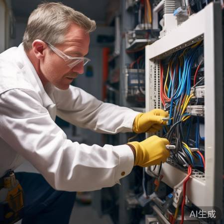 电线接头要拧紧，确保安全