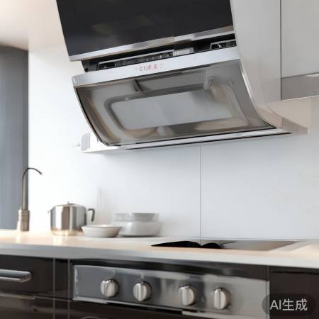 集成灶烟机分离，清洁轻松。