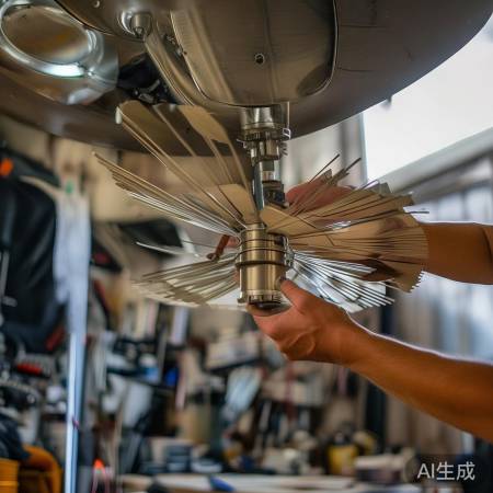 大金空调24小时售后专线阐明，空调室外机风扇拆卸步骤详解