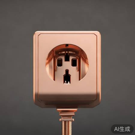 简洁防过载，高效铜材插座