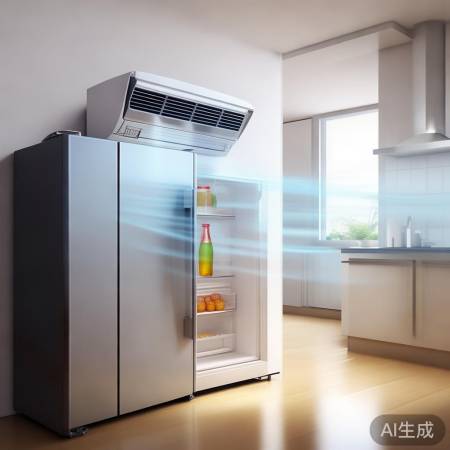 LG空调售后通服教你<冰箱顶上预留空调孔，巧用空间提升家居舒适度>