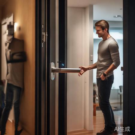 邻居换智能锁，方便又高兴