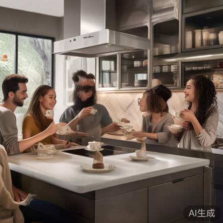 厨房新神器，培恩集成灶乐家05