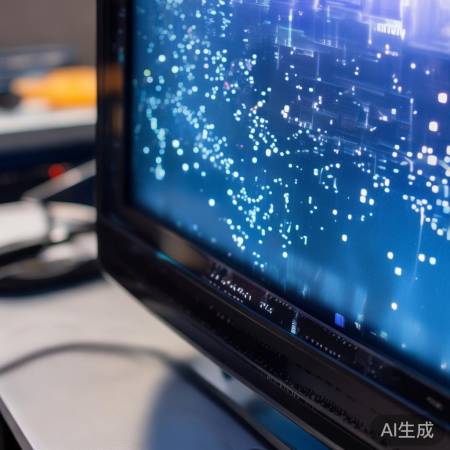 电视电路故障致屏幕麻点