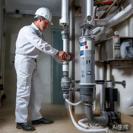 安装水泵，密封接口