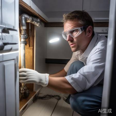 “燃气灶安装，先找管道查泄漏”