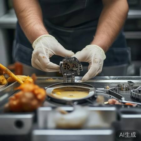 厨房调整滴油孔前，确保安全！