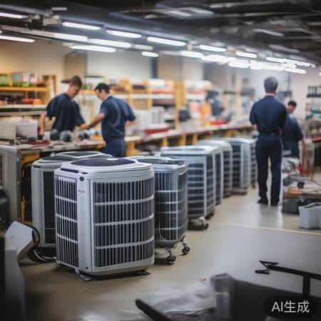 特灵中央空调维修网点大全分析:中央空调外机导风管安装注意事项