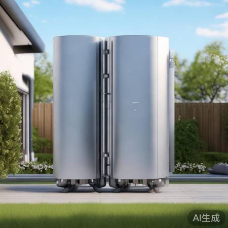 空气能热水器：室外安装，价格稍