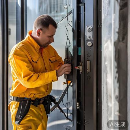 群升防盗门上门急修服务解读(子母门防盗门：守护家庭安全的首选之选)