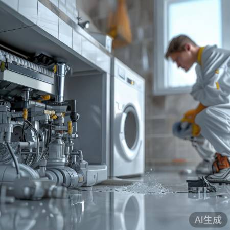 博伦博格洗衣机售后热线遍城传授,阳台洗衣机洗脸盆安装攻略，一步到位