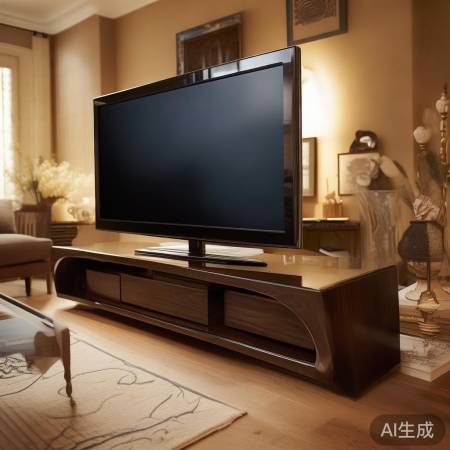 弧度电视置物架，惊喜家居生活